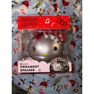 Hello Kitty Ornament Bluetooth 3.5” Holiday Speaker NEW